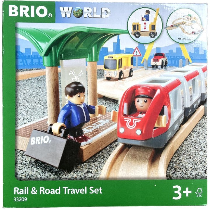 Rail and Road Travel Set Play Beyond