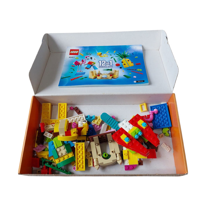 Lego, LEGO® fans will love getting creative with this cool and fun accessories playset featuring an array of mini buildable models including an ice cream, sandcastle and parrot.