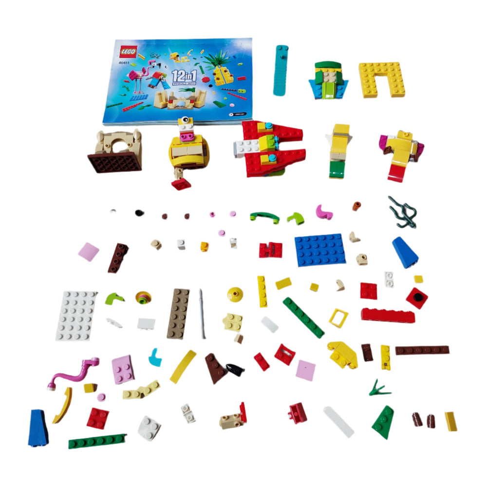 Lego, LEGO® fans will love getting creative with this cool and fun accessories playset featuring an array of mini buildable models including an ice cream, sandcastle and parrot.