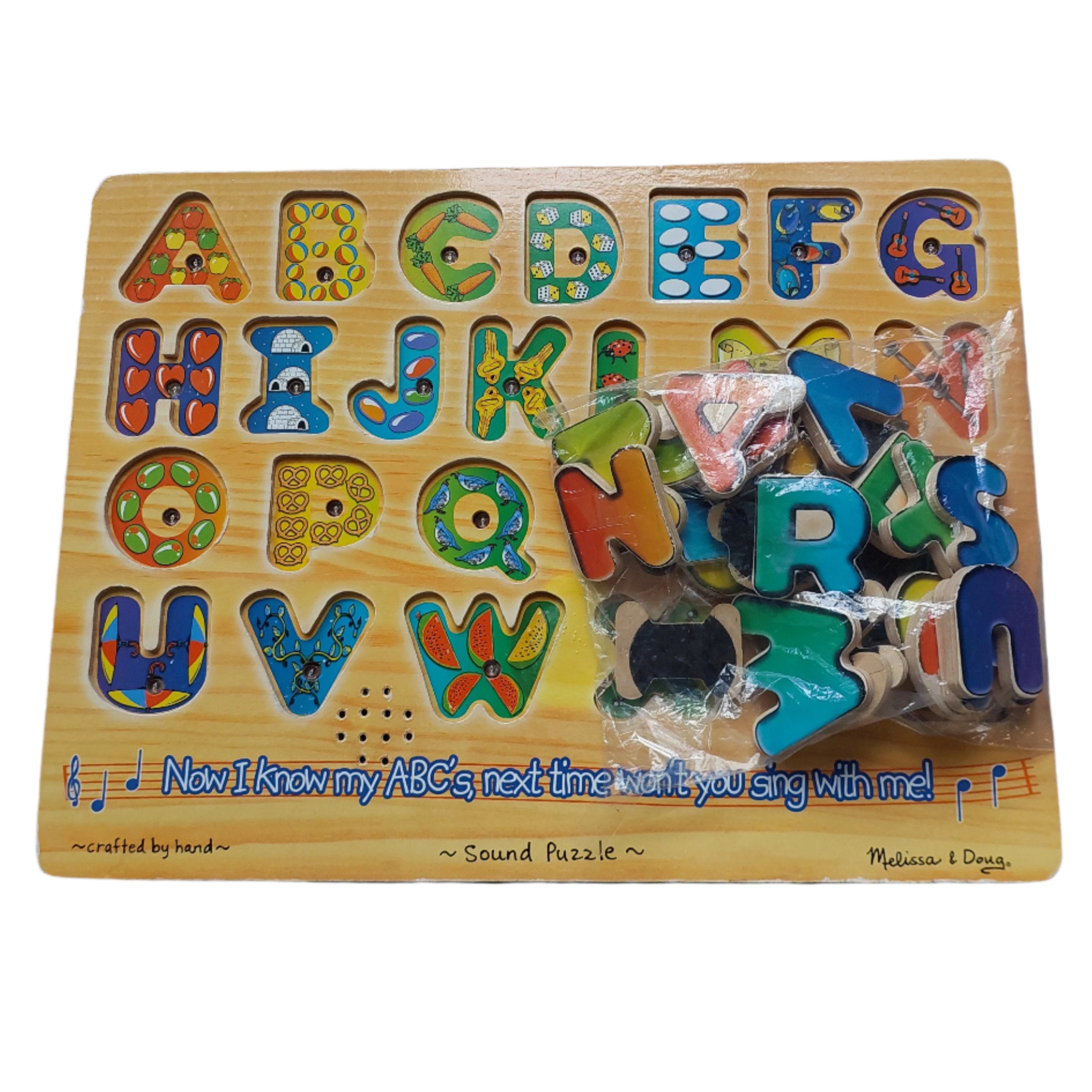 Melissa and doug alphabet sound puzzle online