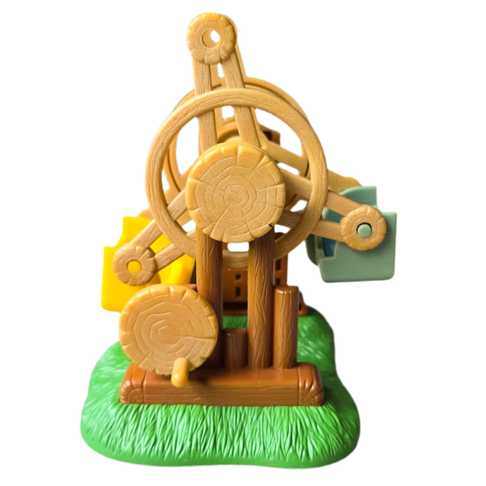 Sylvanian Families, This toy will make for a great addition to your children playsets as the sylvanian dolls go on a fun ferris wheel day! The Sylvanian Families Baby Ferris Wheel is a charming toy designed for toddlers and older children, promoting imaginative play and developmental skills.