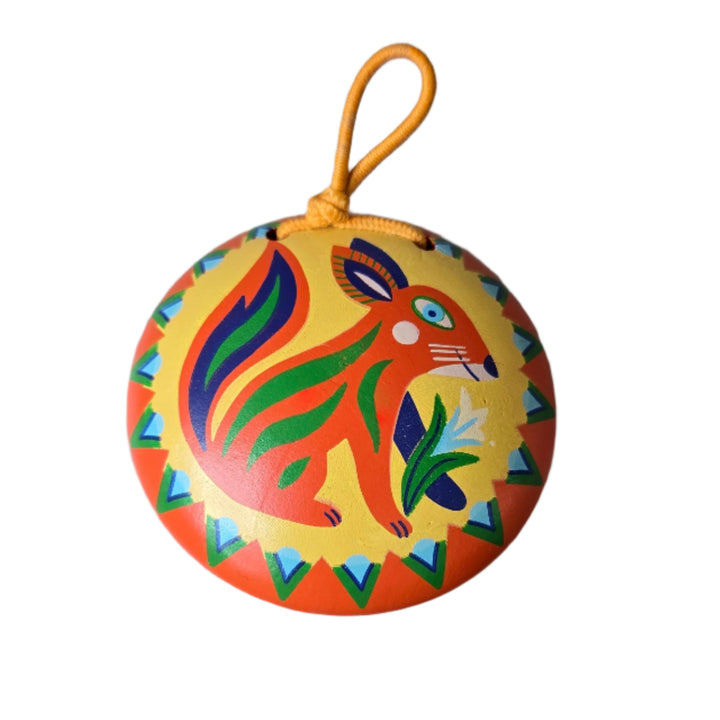 Djeco, Animabo Castanet, A set of wooden castanets in the shape of a fox, specially designed for little hands. The perfect gift for introducing little ones aged 3 and over to making music.