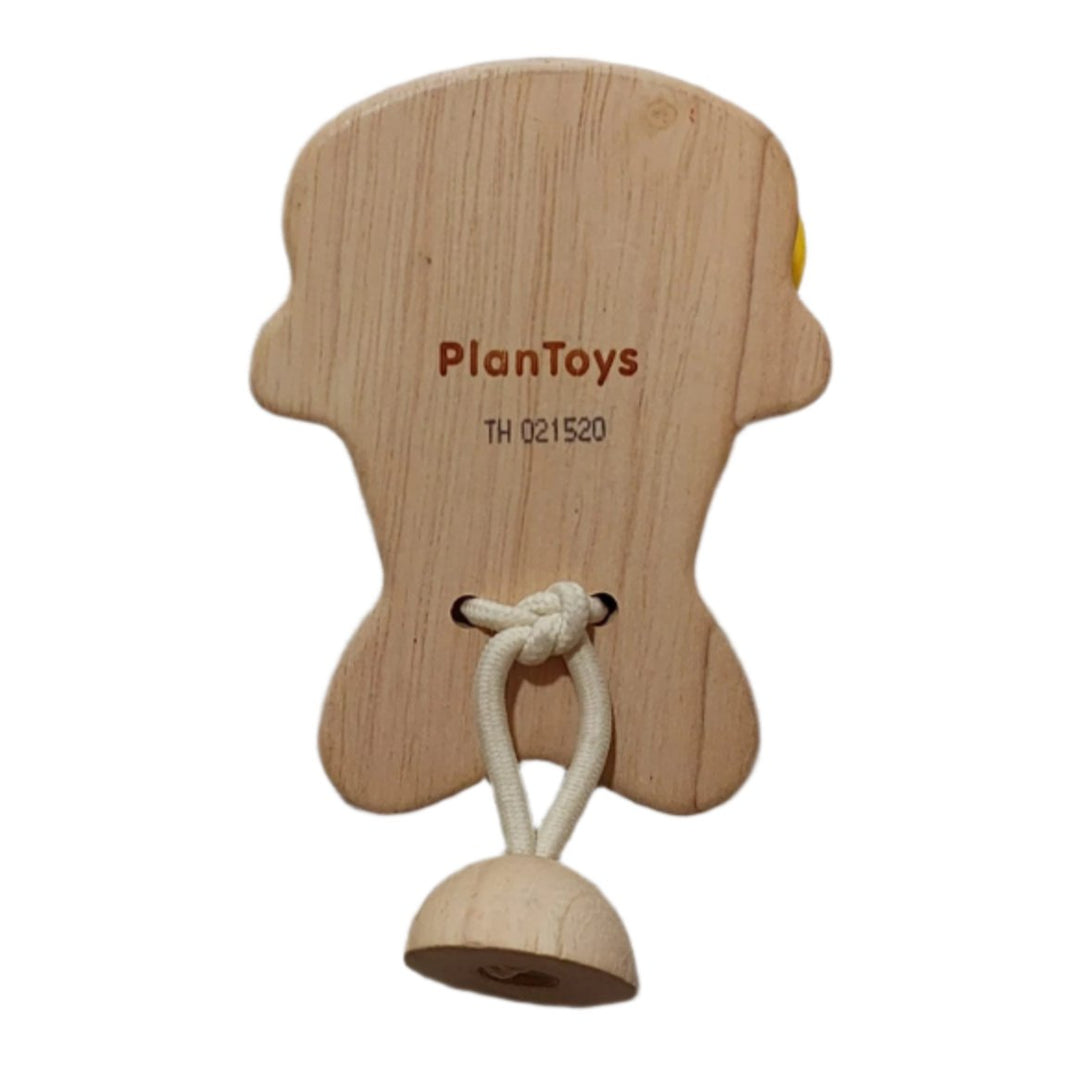 Plan Toys, Fish Castanet-Yellow, Encourage your child’s musical side with this cute, simple percussion instrument. Combine with other PlanToys musical items to create a band!