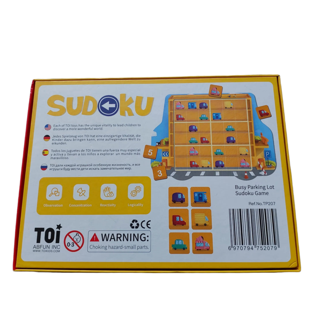 Toi, Sudoku, Through games, children can constantly improve their abilities during playing to achieve the effect of edutainment.