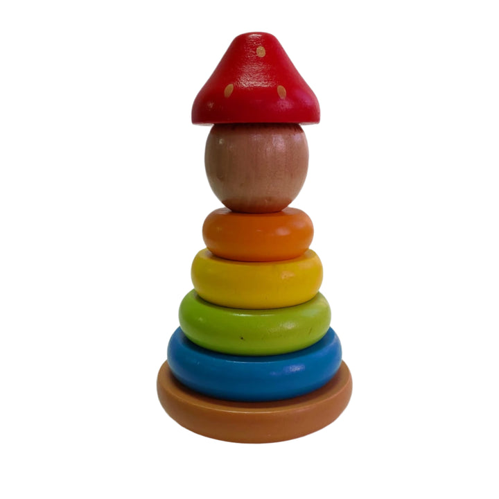 Hape, Hape Clown Stacker, Clown around with Hape E0400 Clown Ring Stacker Toy. Kids will love putting together and playing with this innovatively designed, best-selling stacking toy. Whether the scene is a circus or a birthday party, this clown fits right into any story with a little imagination. The rings, head, and hat are all perfectly sized for small hands to hold, and slide easily onto the swivel base.