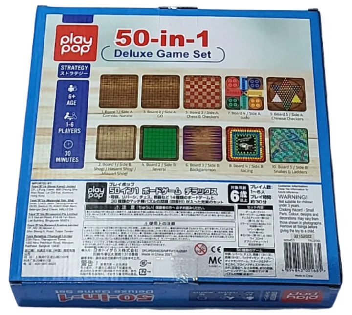 50-in-1 Deluxe Game Set