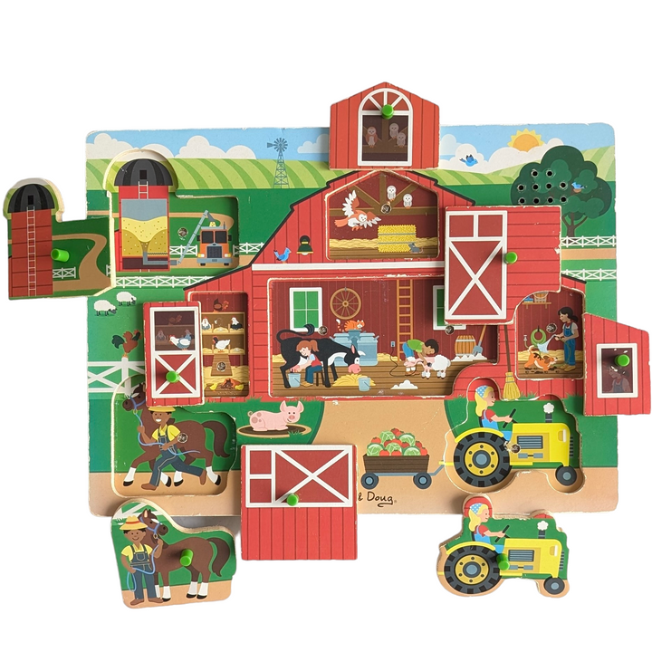 Around The Farm Sound Puzzle