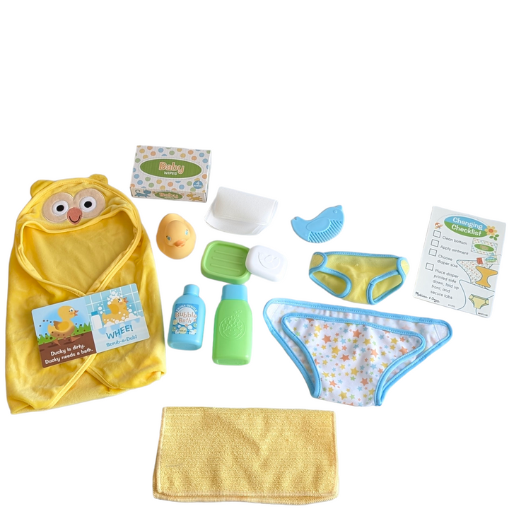 Mine to Love Changing & Bathtime Playset