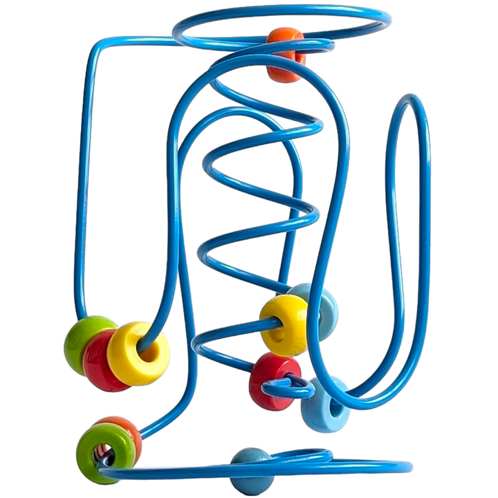 Hape, Spring-A-Ling, Cognitive & Motor Skills Development, Fat Brain Toys, Spinagain Toy, Cognitive & Motor Skills Development, It's a stacking toy with a spin—literally!

Drop the vibrant discs onto the threaded corkscrew pole and go ooooh as they spin fast and smooth to settle onto the reversible base.

Choosing how to set the base is half the fun for your toddler. Pick either the wobble base or turn it over for a solid seat.
