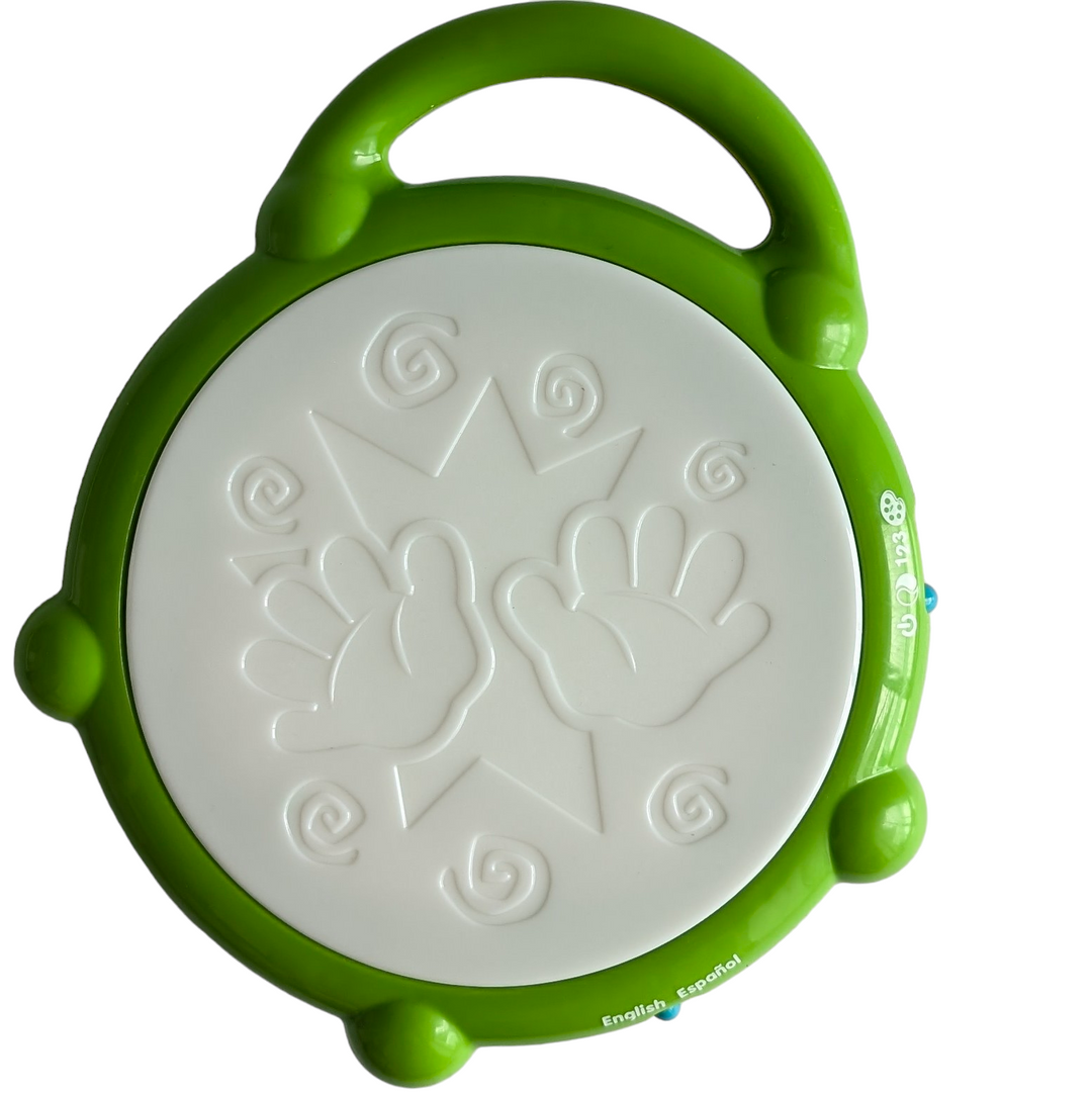 Leapfrog, Learn and Groove Color Play Drum, Cognitive & Motor Skills Development, Tap into learning fun with the Learn & Groove Color Play Drum. As children play along to classical, marching or salsa beats, they will learn about colours, counting and opposites in both English and Spanish.