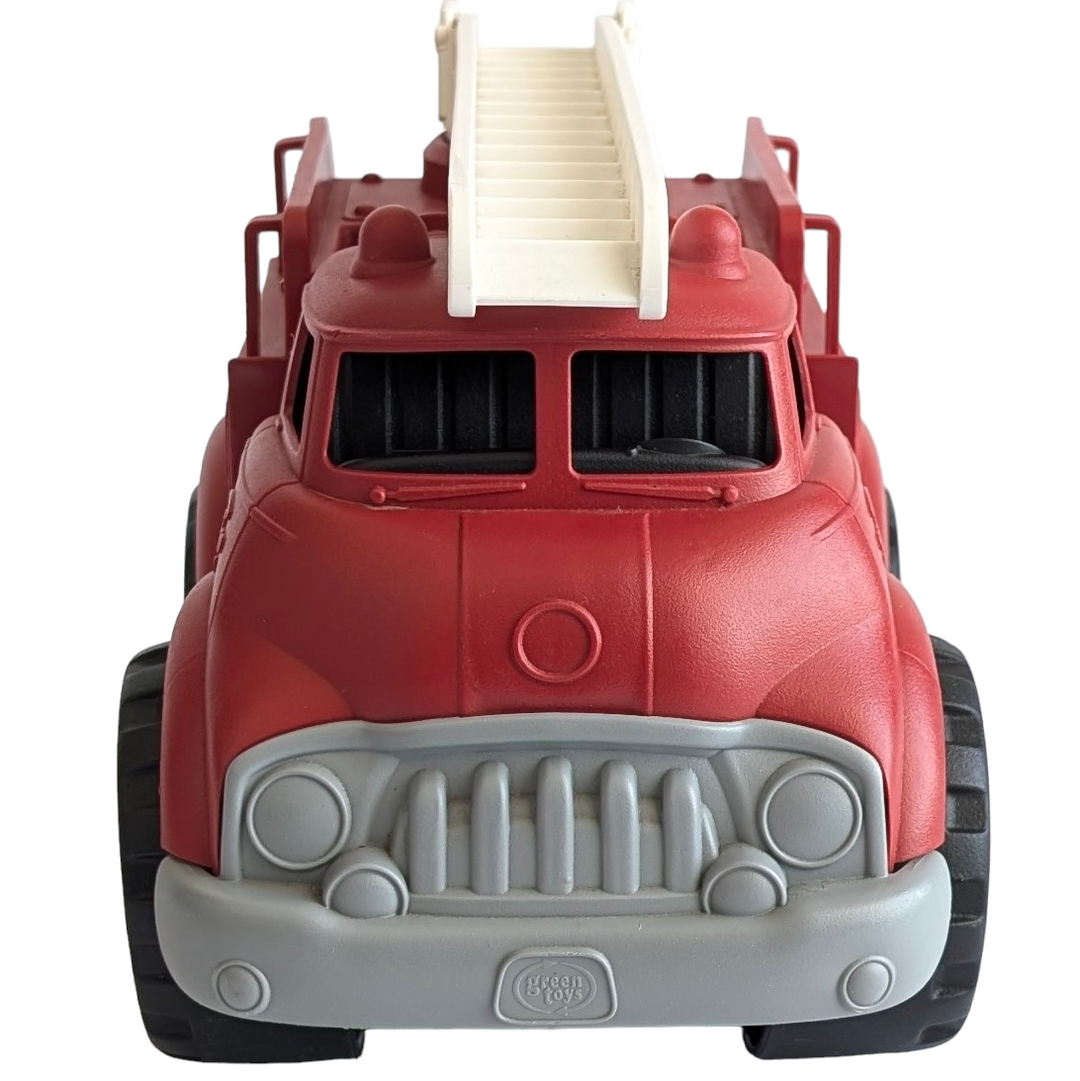 Green Toys, Fire Truck, Creative & Imaginative Play, Put out 3-alarm blazes. Rescue kittens from treetops. Protect the environment from harm. This is just a typical day in the life of the Green Toys™ Fire Truck, the world's greenest emergency vehicle. S