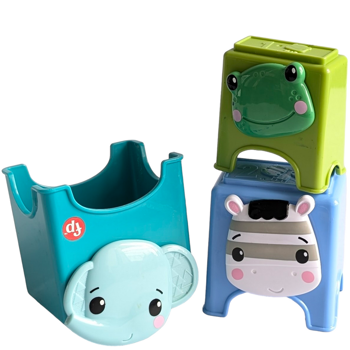 Fisher Price, Stacking Cups part of Hello Hands Play Kit, Cognitive & Motor Skills Development